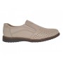Pantofi barbati Sport de vara cu perforatii - Piele Naturala Bej GKR507BEJ